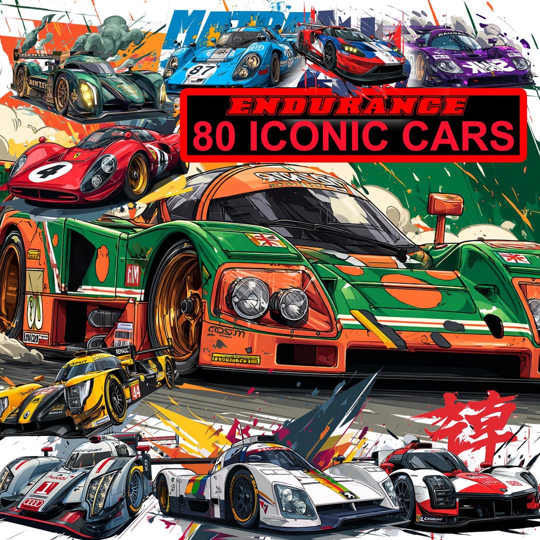 Ext Racing Png Endurance Racing Car PNG Bundle | Motorsport Race Car Art Collection - Etsy