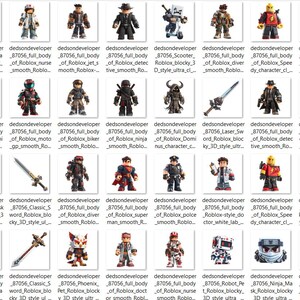 Block Game Characters & Items PNG Bundle | Voxel Style Digital Clipart ...