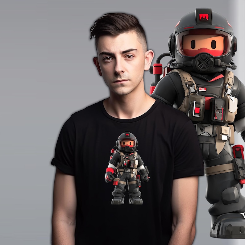 Block Game Characters & Items PNG Bundle | Voxel Style Digital Clipart ...