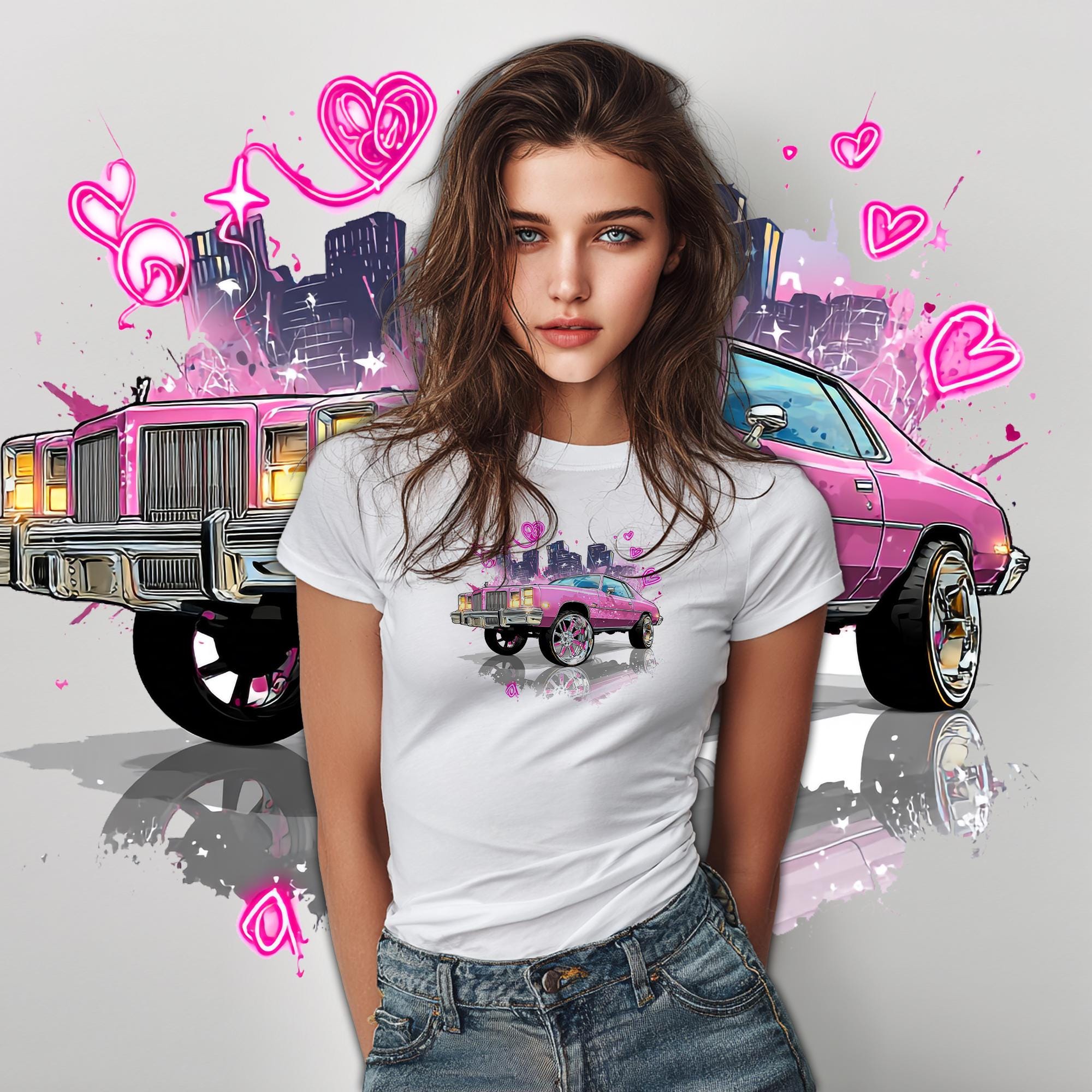 Hi Riser Car Clipart Bundle | Retro Custom Car Art Digital Download - Etsy