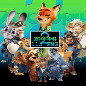 アーバンアニマル 113 アドベンチャーキャラクターバンドル | 印刷可能なPNG | インスピレーションあふれるトーキングアニマルと愉快なシティスクワッド