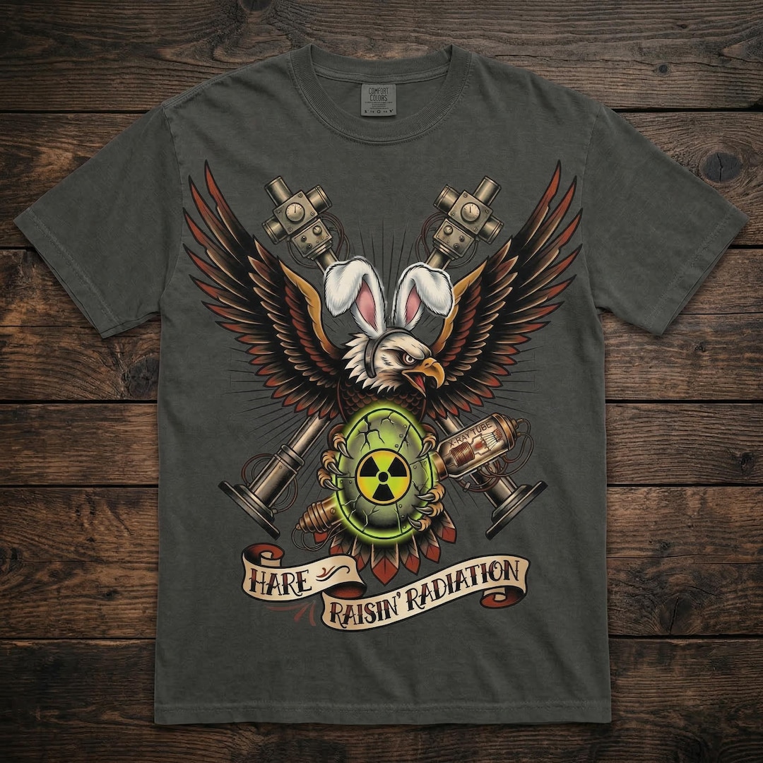 Rad Tech Easter Tee, Funny Radiology Shirt, Xray Graphic Top - Etsy