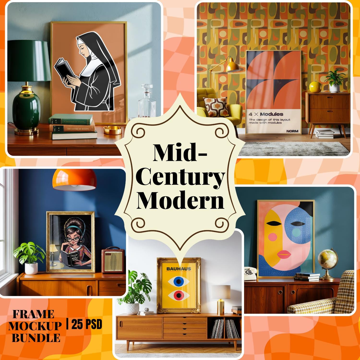 Mid Century Modern Decor Objects - Etsy Canada