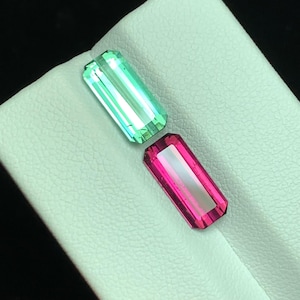 4.90 cts beautifull tourmaline pairs from afghanistan.