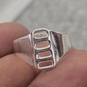 925 Sterling Silver, Minimalist Ring, Designer Unique Style Ring, Handmade Ring , Chunky Dome Ring, Wide Band Ring Jewelry Thumb Ring