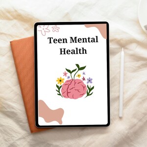 Teen Mental Health Workbook | Cognitive Distortions, Anxiety Coping, Worry Jar, CBT Therapy Journal | Printable PDF | Teen Therapy Tool