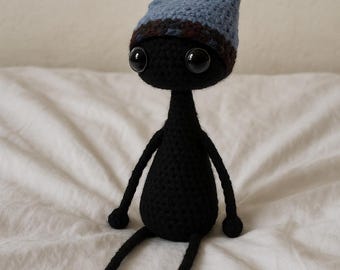 あみぐるみ 黒猫 手編み ハンドメイド ぬいぐるみ 編みぐるみ ハンドメイド 雅なにゃんこのあみぐるみ ねこ ネコ 猫 あみねこ