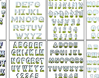Canva Letters Frame  Editable Alphabets Fonts Mega Bundle Templates Classroom Decor Fonts Numbers  School Letters Templates Digital Download