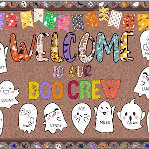 Halloween Bulletin Board Decor: Spooky Classroom Printable (PDF Download)