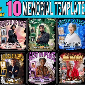 Memorial T-Shirt Template: In Loving Memory Design (Canva Digital Download)