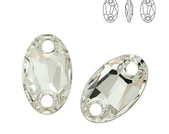 3231 Swarovski Sew-on Owlet - 18 mm - Crystal - Foiled - Foiled