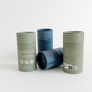 Natural Solid Deodorant | Vegan & Organic | Aluminium-Free | Plastic-Free | Travel Friendly | Handmade in France