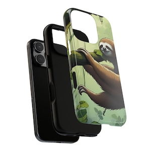 Sloth Phone Case - Cute Animal Design, Tough Cases for Nature Lovers, Gifts for Animal Lovers, Eco-Friendly Decor