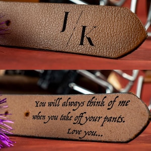 Personalized Leather Belt for Him - Handcrafted Custom Belt for Husband, Christmas Day Gift for Boyfriend, Gift for him,Custom Belt