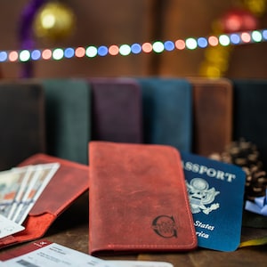Leather passport cover personalized, Leather Passport holder, passport case, passport wallet, travel gift, wanderlust gift, traveler&#39;s gift