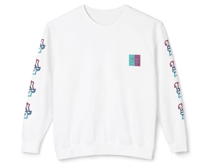 Graffiti Style Crewneck Sweatshirt