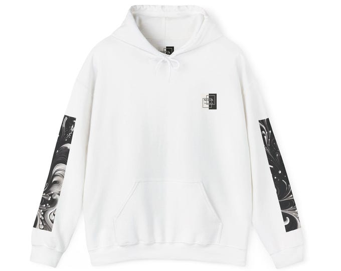 Abstract Urban Design Hooded Sweatshirt