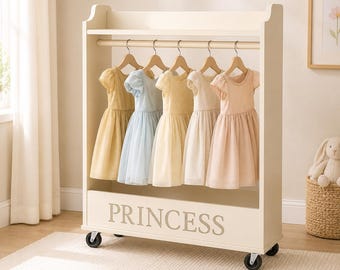 Kids Closet Rack Plan, Beginner Friendly, No Cutting Required (Digital Download)