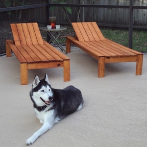 Outdoor Chaise Lounge Plan | DIY Wooden Patio Lounge Chair Build Plans with Step‑by‑Step Instructions & Cut List | Garden Furniture PDF