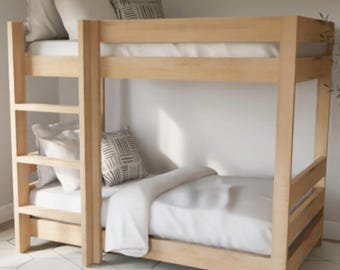 DIY二段ベッド設計図（省スペース型）PDFガイド