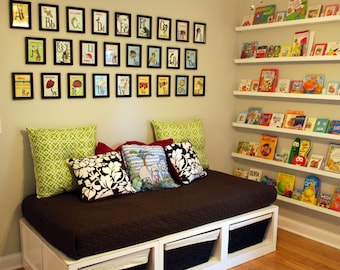 DIY Daybed Full Depth Storage Build plan
