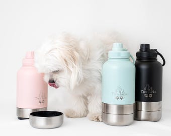 Two Licks Bowl & Bottle Combo