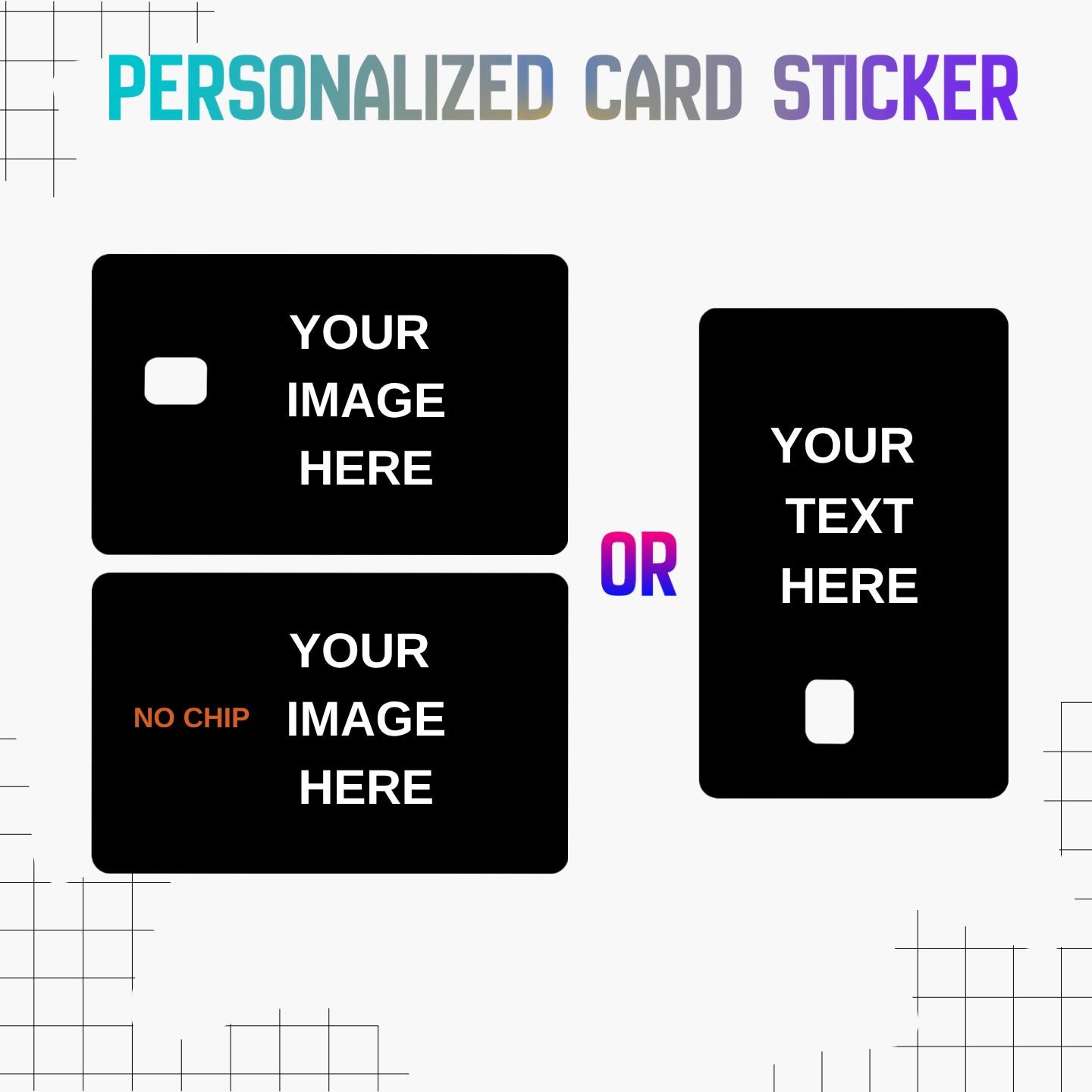 Stickers CB - Tous nos stickers pour carte bancaire - The Little Boutique