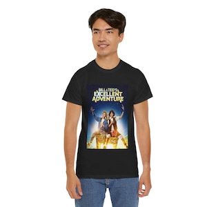 Bill & Ted Retro Movie T-Shirt: 80s Classic Film Tee