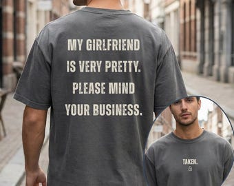 Funny Valentine’s Day Gift for Boyfriend –  Funny Shirt, Hoodie or Sweatshirt, Personalized Cute Couple Gifts