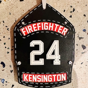 Firefighter Helmet Shield DIGITAL Laser File - Cp Creative NH