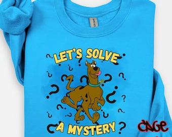 040- Mystery solving pup DTF transfer Ready to press Hot peel