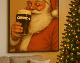 Julskylt för Guinness-baren: Digital nedladdning för Guinness-älskare