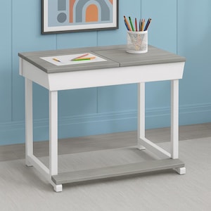 Kids Desk Woodworking Plan – DIY Children’s Desk with Storage & Flip-Up Lid | Printable PDF Build Instructions - Kids Room DIY