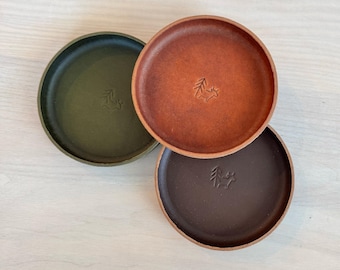 Leather Jewelry Dish