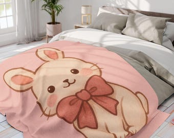 Soft Bunny Hugs Blanket
