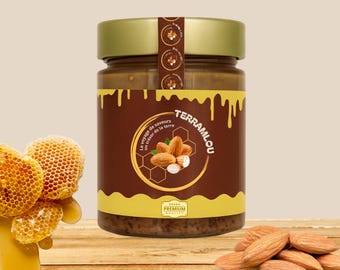 Pâte à Tartiner Amlou – Recette Traditionnelle du Maroc – Amandes, Huile d’Argan, Miel Naturel