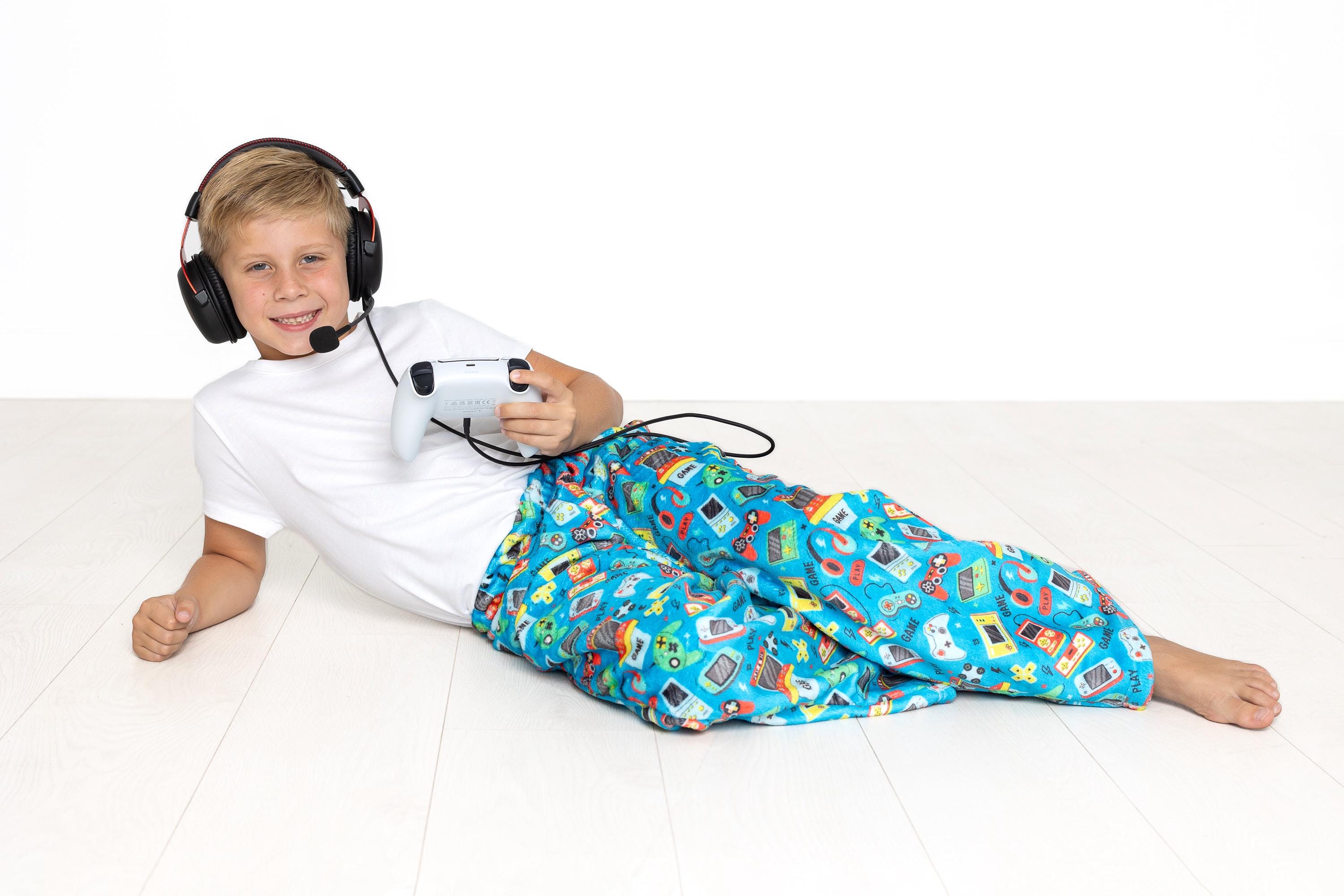 Gamer - a Luxurious Plush Fabric Pants