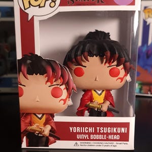 Yoriichi Tsugikuni Custom Pop Figur | Handbemalte Dämonentöter Statue | 12K Detail Kimetsu no Yaiba | Sonne atmend Sammlerstück