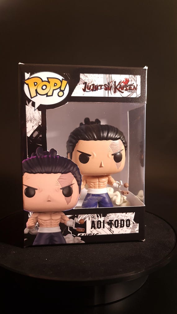 Aoi Todo Hand Painted Custom Pop Figure: Jujutsu Kaisen Fan Art