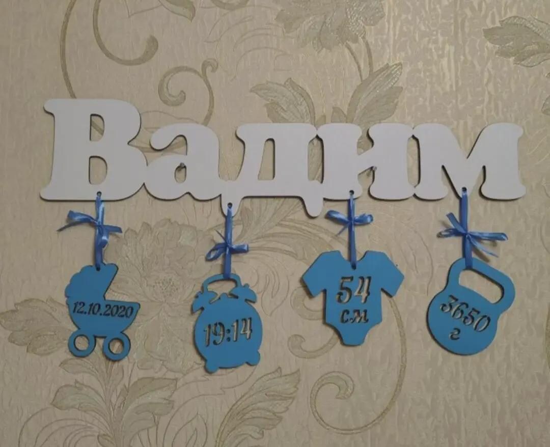 Baby Birth Stats Sign – Personalized Wooden Newborn Name Sign, Custom ...