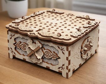 PuzzleguyStore製 SIXT パズルボックス 3Dプリント製 大人向け梱包