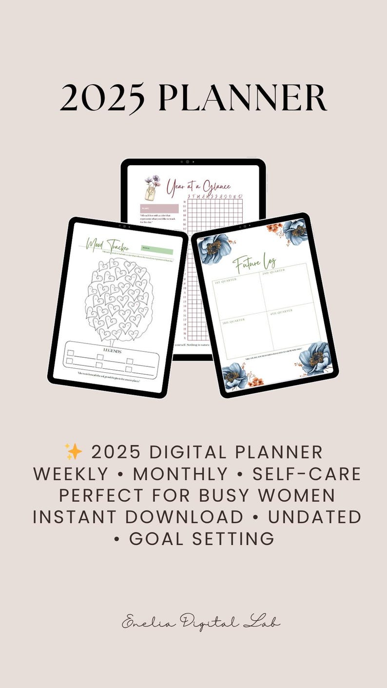 Petals at Pathways 2025 Digital Planner |weekly, Monthly Calendar|goal ...
