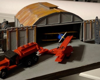 SME Platinum Series Snugg Harbor Hangar N Scale 1:160 Kit - Museum Quality