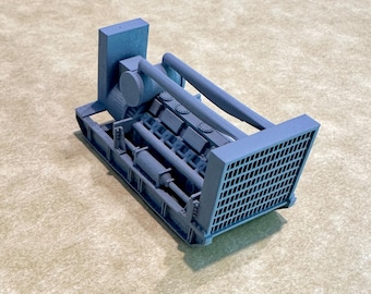 SME Platinum Series N Scale (1:160) Diesel Driven Generator Set Museum Quality