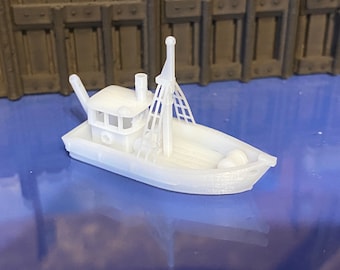SME Platinum Series Fishing Trawler Z Scale 1:220 UNPAINTED - Museum Quality