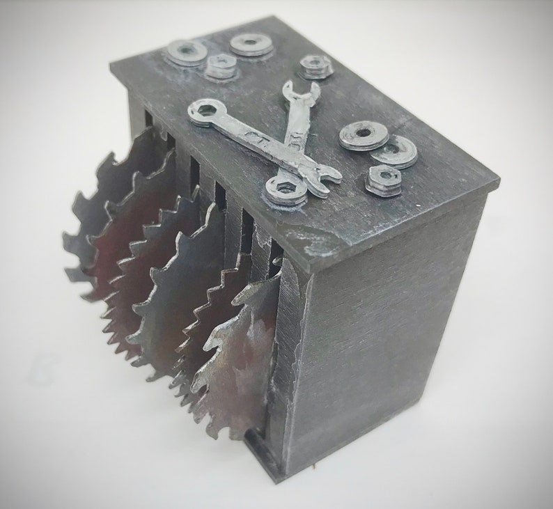 RTR Table Saw Blade Caddy G Scale 124 Etsy