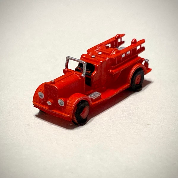 RTR -1940's Fire Truck N Scale (1:160) SME Platinum Series Hand Painted