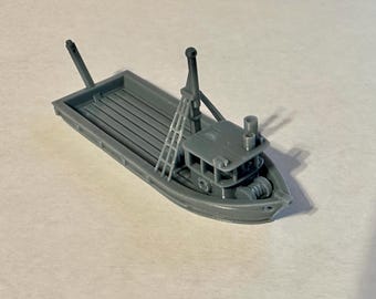 Barco pesquero de arrastre SME Platinum Series 39' N Escala 1:160 SIN PINTAR - Calidad de museo