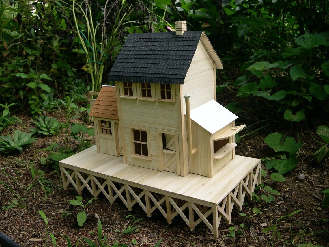 PLANS ONLY Charlie's Bait & Tackle O Scale 148 Building Plans Etsy