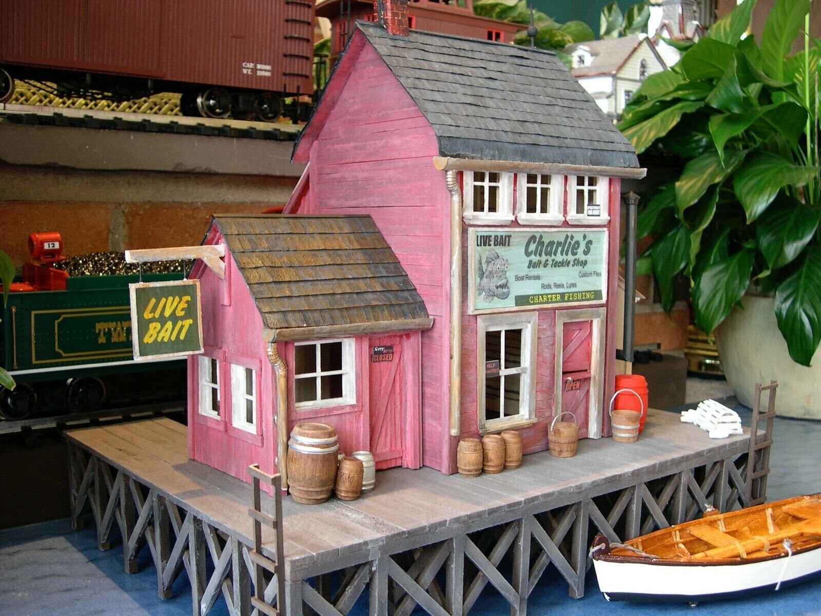 PLANS ONLY Charlie's Bait & Tackle O Scale 148 Building Plans Etsy